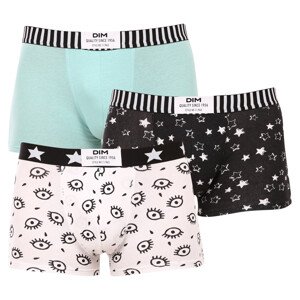 3PACK pánské boxerky DIM vícebarevné (DI000C6D-AA6) M, trenky / trenýrky