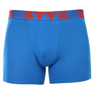 Pánské boxerky Styx long sportovní guma modré (U1167) XXL