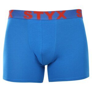 Pánské boxerky Styx long sportovní guma modré (U1167) XL