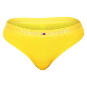 Dámská tanga Tommy Hilfiger žluté (UW0UW04146 ZGS) S