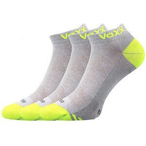 3PACK ponožky VoXX bambusové světle šedé (Bojar) XL