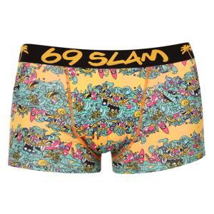 Pánské boxerky 69SLAM hip island of paradise mason (MSYISP-PO) L