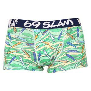 Pánské boxerky 69SLAM hip bamboo vegan 420 eliyah (MHBVGN-BB) XL