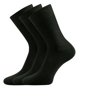 3PACK ponožky Lonka bambusové černé (Badon-a) M
