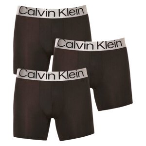 3PACK pánské boxerky Calvin Klein černé (NB3075A-7V1) M