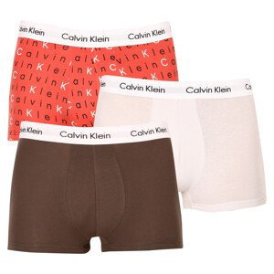 3PACK pánské boxerky Calvin Klein vícebarevné (U2664G-CA5) XL