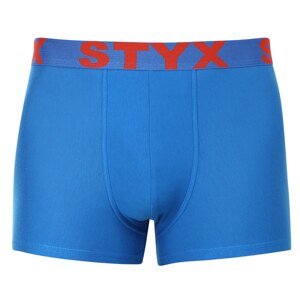 Pánské boxerky Styx sportovní guma modré (G1167) XL