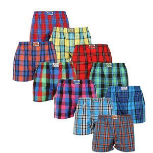 10PACK pánské trenky Styx klasická guma vícebarevné (10A101234567890) XXL, trenýrky