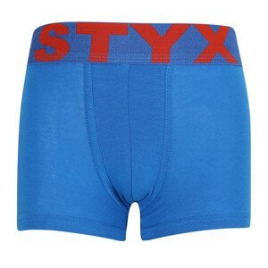Dětské boxerky Styx sportovní guma modré (GJ1167) 6-8 let