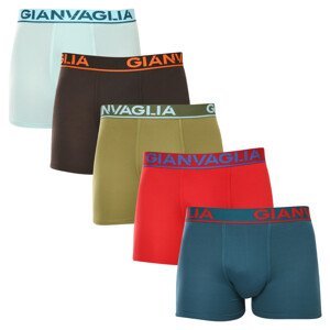 5PACK pánské boxerky Gianvaglia vícebarevné (GVG-5009) M
