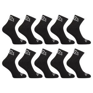 10PACK ponožky Styx kotníkové černé (10HK960) M