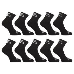 10PACK ponožky Styx kotníkové černé (10HK960) XL