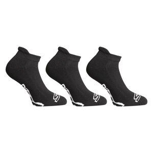3PACK ponožky Styx nízké černé (3HN960) L