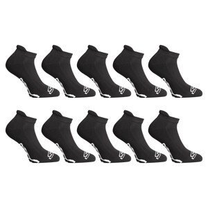10PACK ponožky Styx nízké černé (10HN960) M