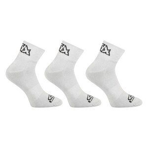 3PACK ponožky Styx kotníkové šedé (3HK1062) XL