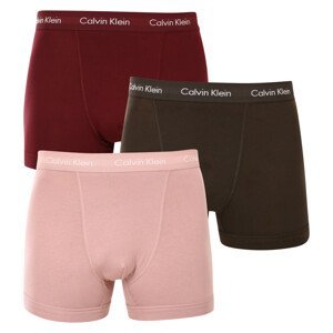 3PACK pánské boxerky Calvin Klein vícebarevné (U2662G-BOG) S