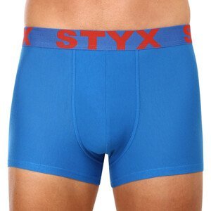 Pánské boxerky Styx sportovní guma nadrozměr modré (R1167) 5XL