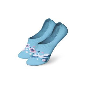 Veselé extra nízké ponožky Dedoles Sakura a volavka (D-U-SC-NSS-C-C-1370) S