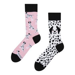 Veselé ponožky Dedoles Růžový dalmatýni (GMRS146) L