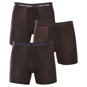 3PACK pánské boxerky Calvin Klein černé (NB1770A-H4W) M