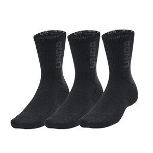 3PACK ponožky Under Armour černé (1373084 001) L