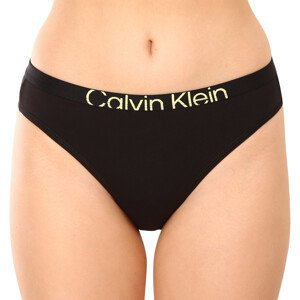 Dámské kalhotky Calvin Klein černé (QF7402E-UB1) S