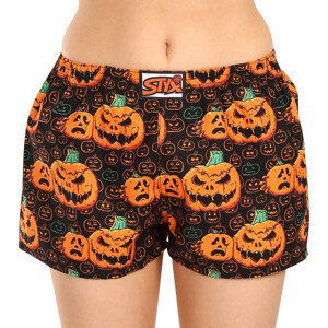 Dámské trenky Styx art klasická guma Halloween dýně (K1755) M