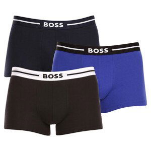 3PACK pánské boxerky Hugo Boss vícebarevné (50499390 971) M