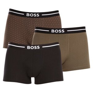 3PACK pánské boxerky Hugo Boss vícebarevné (50499397 960) S