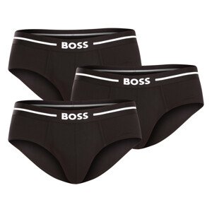 3PACK pánské slipy Hugo Boss černé (50510679 001) XL