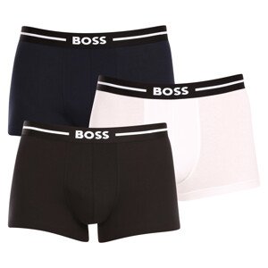 3PACK pánské boxerky Hugo Boss vícebarevné (50510687 984) XL