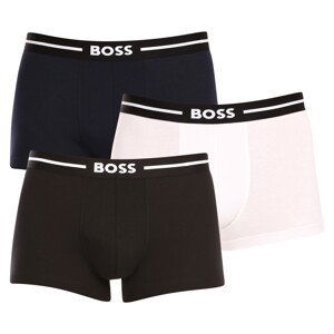 3PACK pánské boxerky Hugo Boss vícebarevné (50510687 984) M