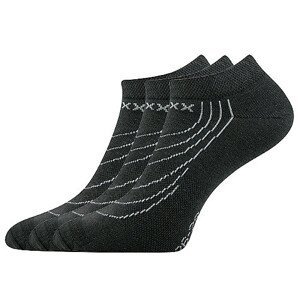 3PACK ponožky VoXX šedé (Rex 02) S
