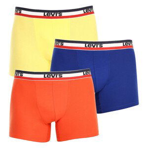 3PACK pánské boxerky Levis vícebarevné (100002870 010) XL