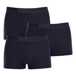 3PACK pánské boxerky Levis tmavě modré (905042001 002) M