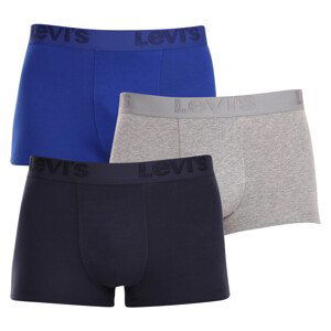 3PACK pánské boxerky Levis vícebarevné (905042001 022) XL