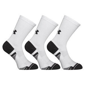3PACK ponožky Under Armour bílé (1379512 100) M