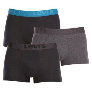 3PACK pánské boxerky Levis vícebarevné (905042001 023) XL