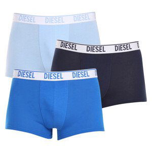 3PACK pánské boxerky Diesel modré (00SAB2-0SFAC-E6684) XL