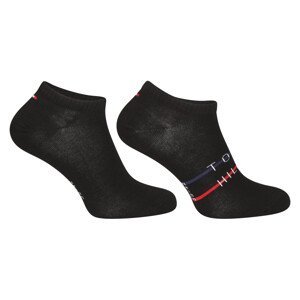 2PACK pánské ponožky Tommy Hilfiger nízké černé (701222188 003) L