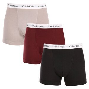 3PACK pánské boxerky Calvin Klein vícebarevné (U2662G-H57) XL