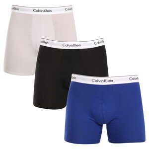 3PACK pánské boxerky Calvin Klein vícebarevné (NB2381A-GW4) XL