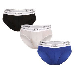 3PACK pánské slipy Calvin Klein vícebarevné (NB2379A-GW4) M