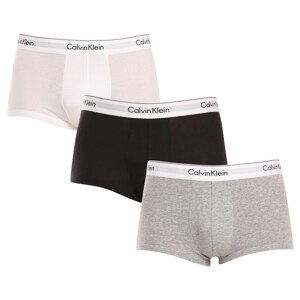 3PACK pánské boxerky Calvin Klein černé (NB1085A-MP1) XXL