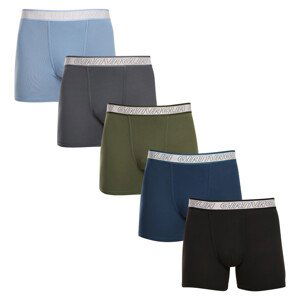 5PACK pánské boxerky Gianvaglia vícebarevné (GVG-5013) XXL