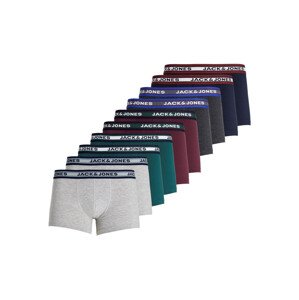 10PACK pánské boxerky Jack and Jones vícebarevné (12189937) XXL