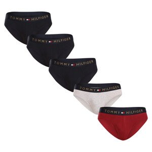 5PACK pánské slipy Tommy Hilfiger vícebarevné (UM0UM03037 0WJ) L