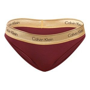 Dámské kalhotky Calvin Klein červené (QF7451E-GEX) XL