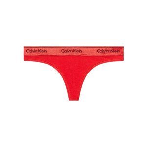 Dámská tanga Calvin Klein nadrozměr červená (QF7450E-XAT) XL