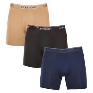 3PACK pánské boxerky Calvin Klein vícebarevné (NB2570A-KM1) S